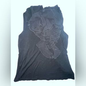 Lauren by Ralph Lauren Black Blouse